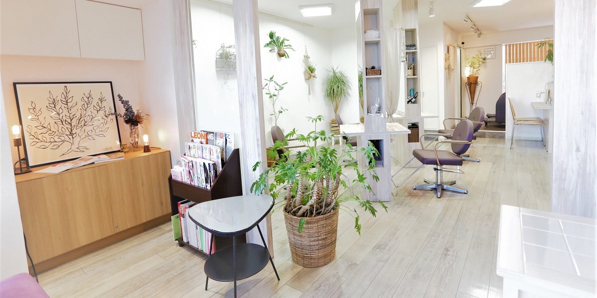 Luxeサロン内観 くつろぎの空間